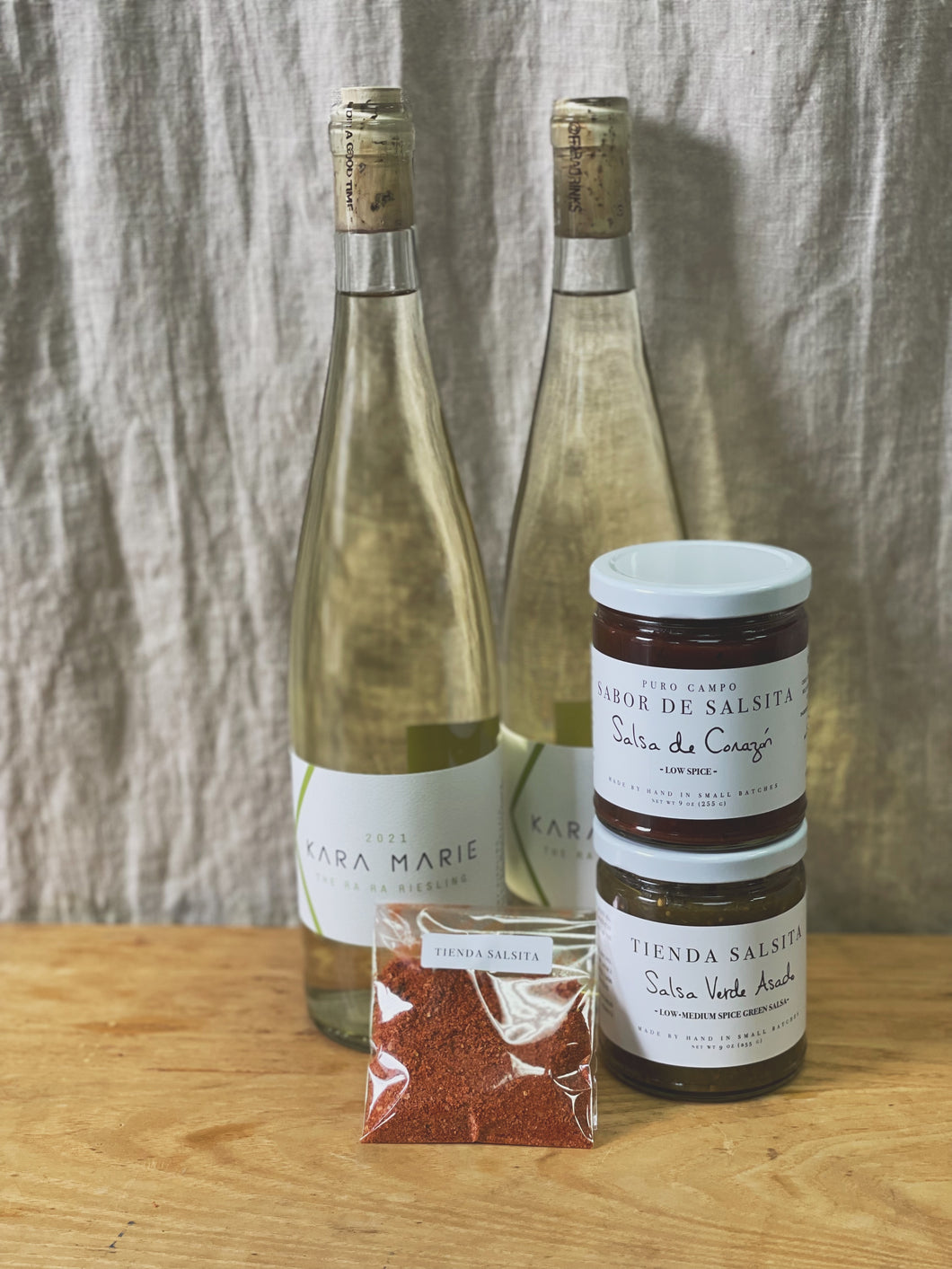 Local Wine & Salsa Gift Box