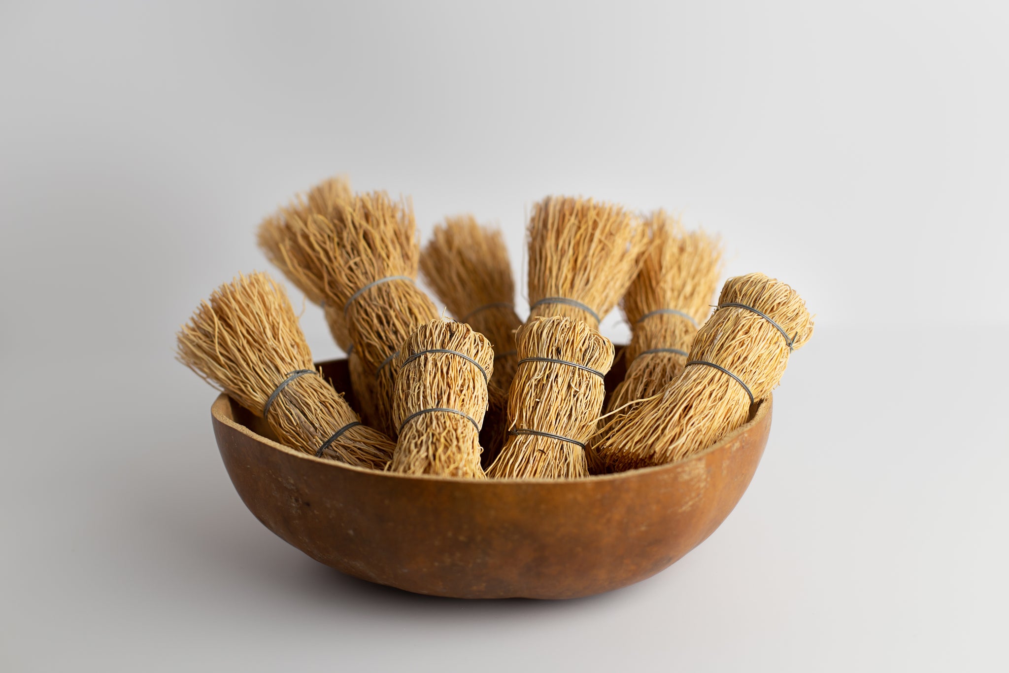 Cast Iron Pot Scrubber/Veggie Brush | Meckley Brooms